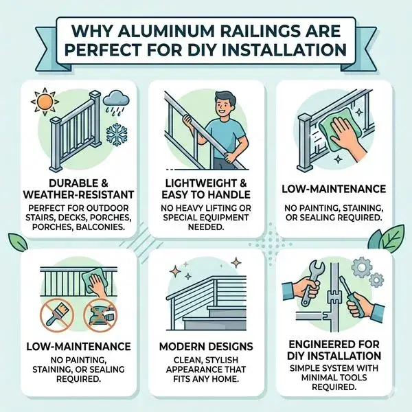 Tools you need to install aluminum railings